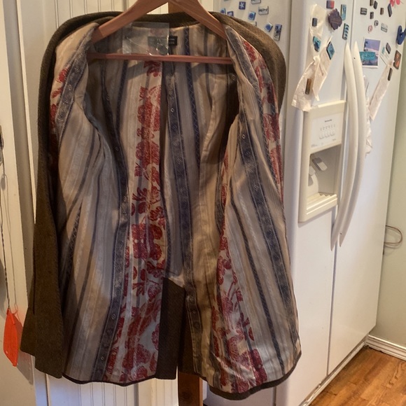 Baby Alpaca and Wool Peruvian Connection Size 8 Tweed Coat - Picture 3 of 5